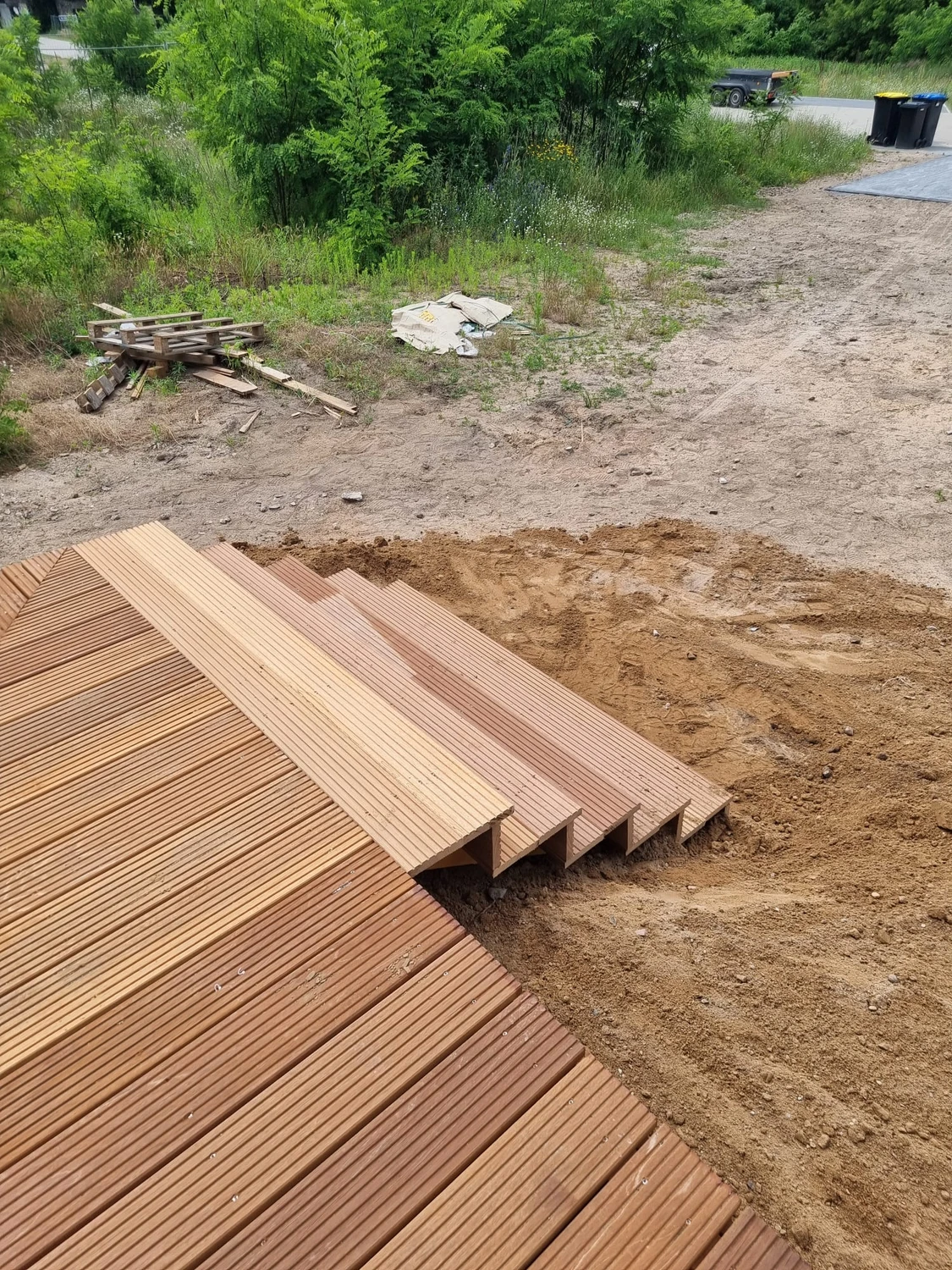 GRH Service Hübusch Einzelunternehmen – Handwerker – Holzterrasse errichten