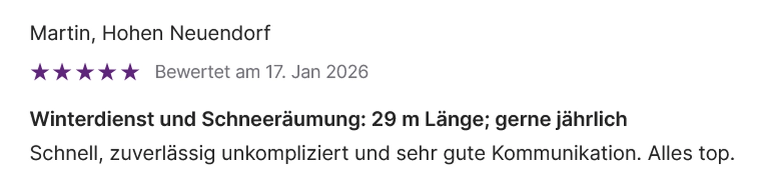 GRH Service Hübusch Einzelunternehmen – Handwerker – Bewertungen