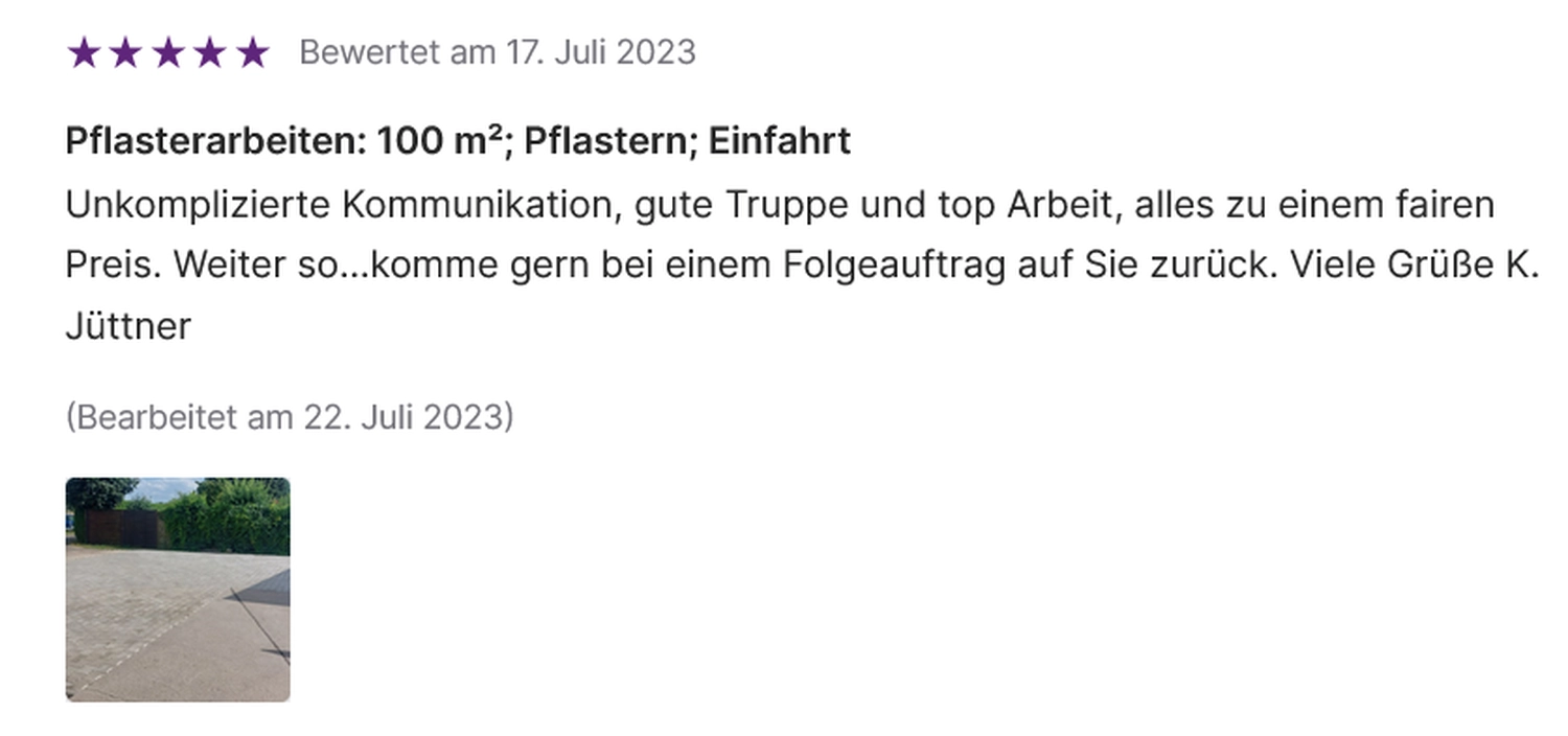 GRH Service Hübusch Einzelunternehmen – Handwerker – Bewertungen